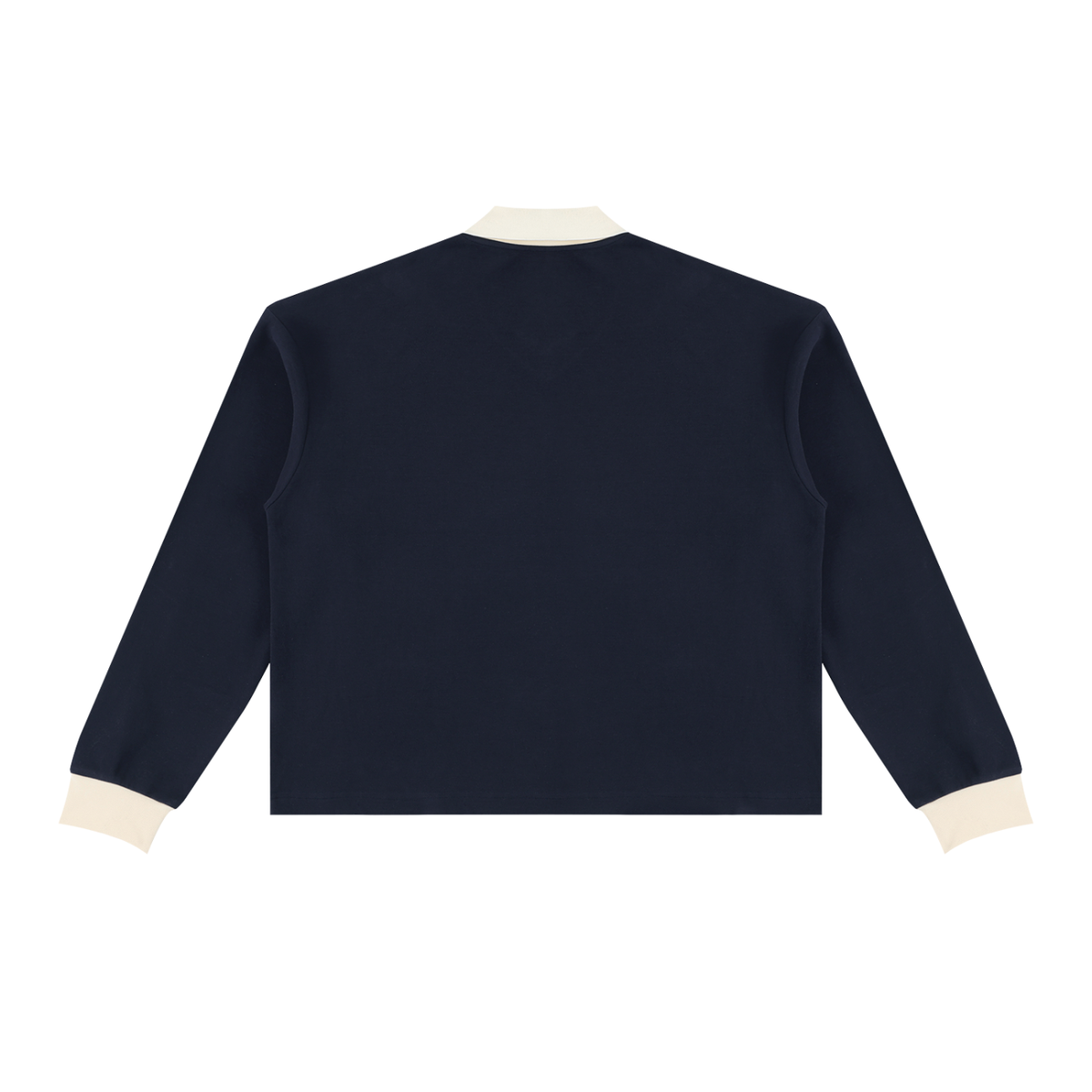 Kavod Live Learn Lead long sleeve collared sweatshirt